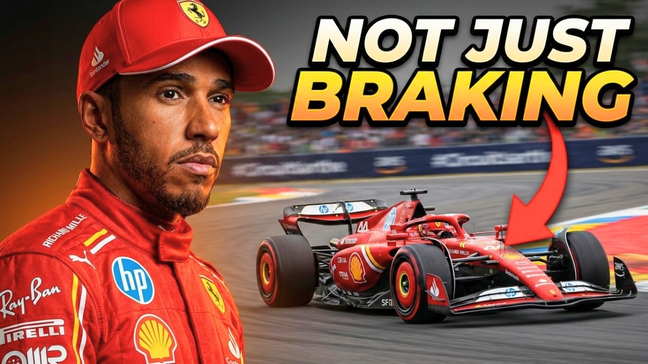 Lewis Hamilton Rotates The Car With The Brake Pedal… And It Changes Everything