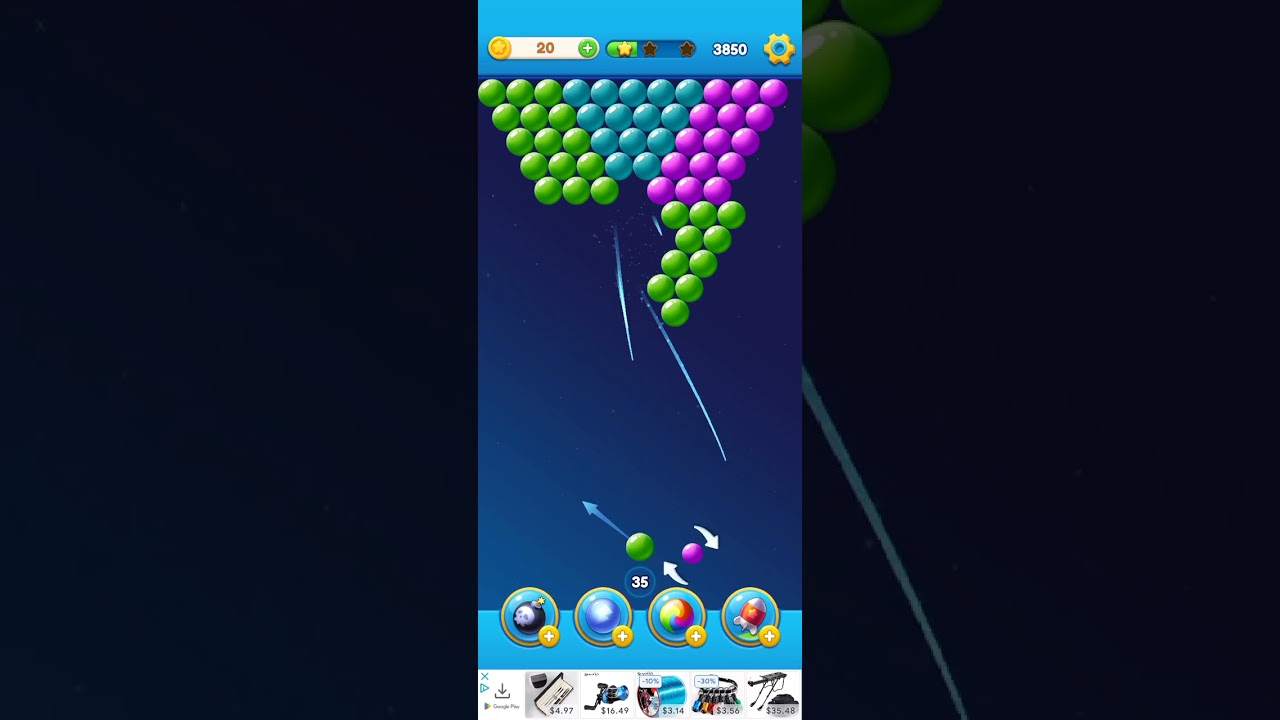 Bubble Shooter Relaxing Level 1
