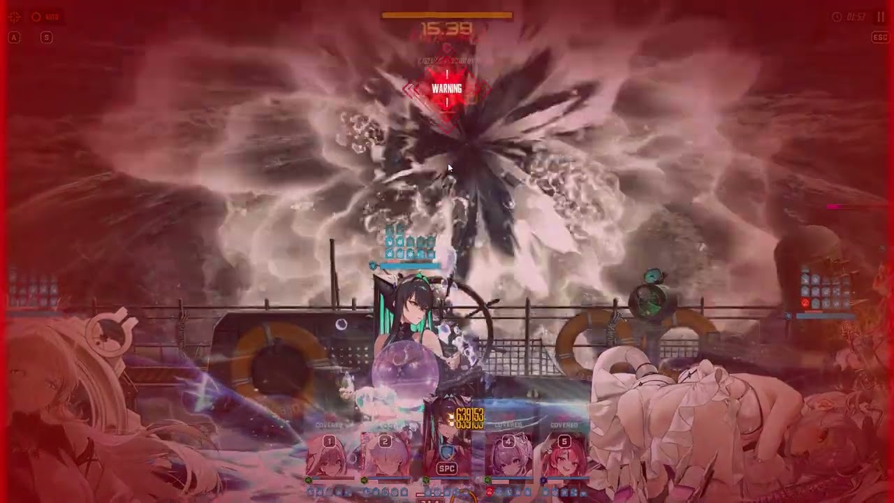 NIKKE Kraken Anomaly boss fight - Clear stage 9 testing