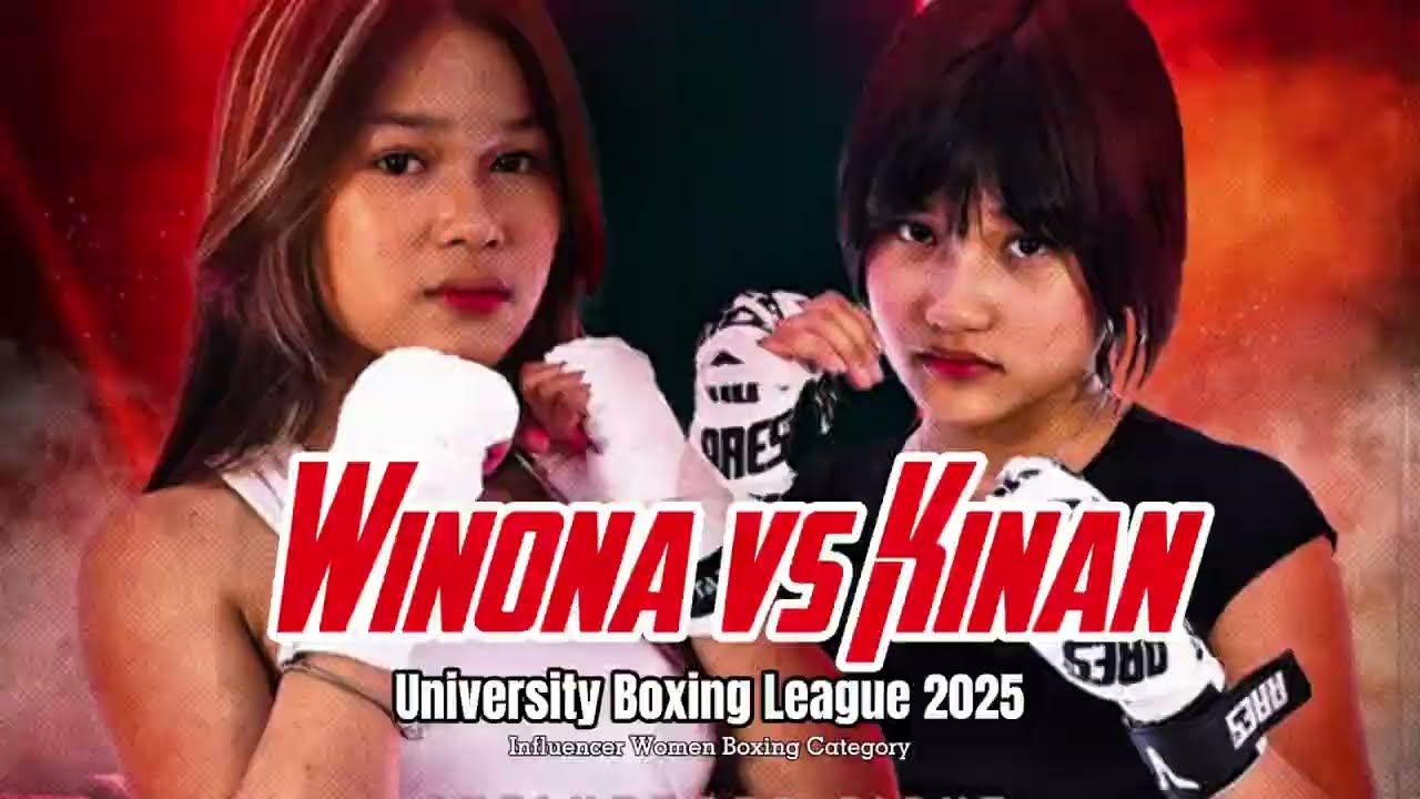 WOMEN BOXING!!! WINONA KARAMOY VS KINAN | INFLUENCER CATEGORY UBL2025 