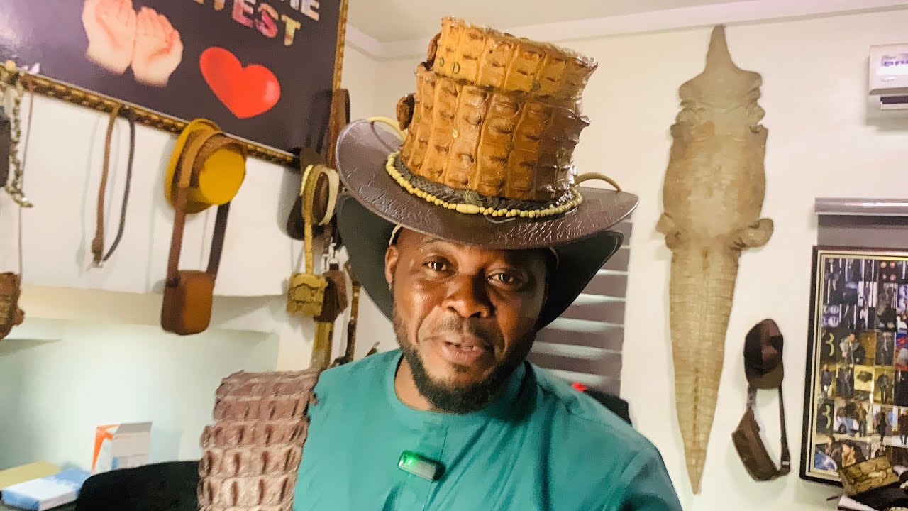 This man is a billionaire who converted his wealth into original animal skin leather bags and shoes.