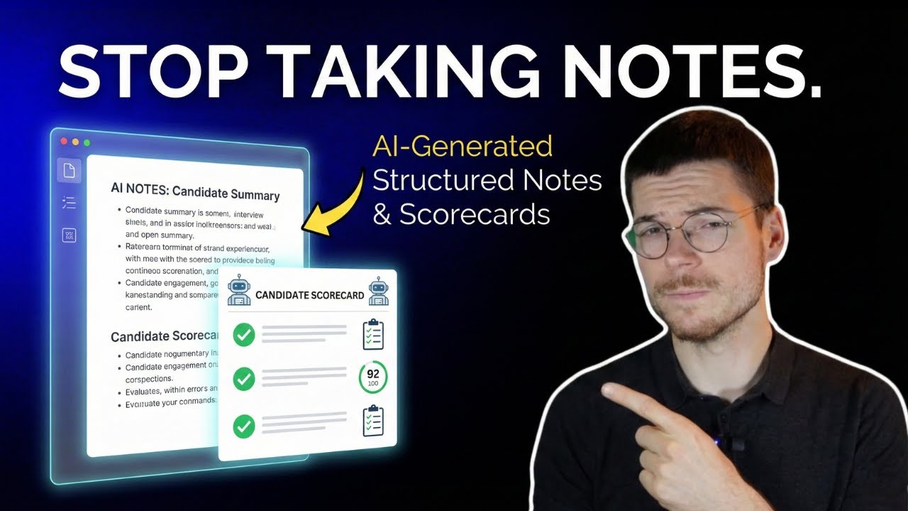 How to Take Interview Notes with AI
