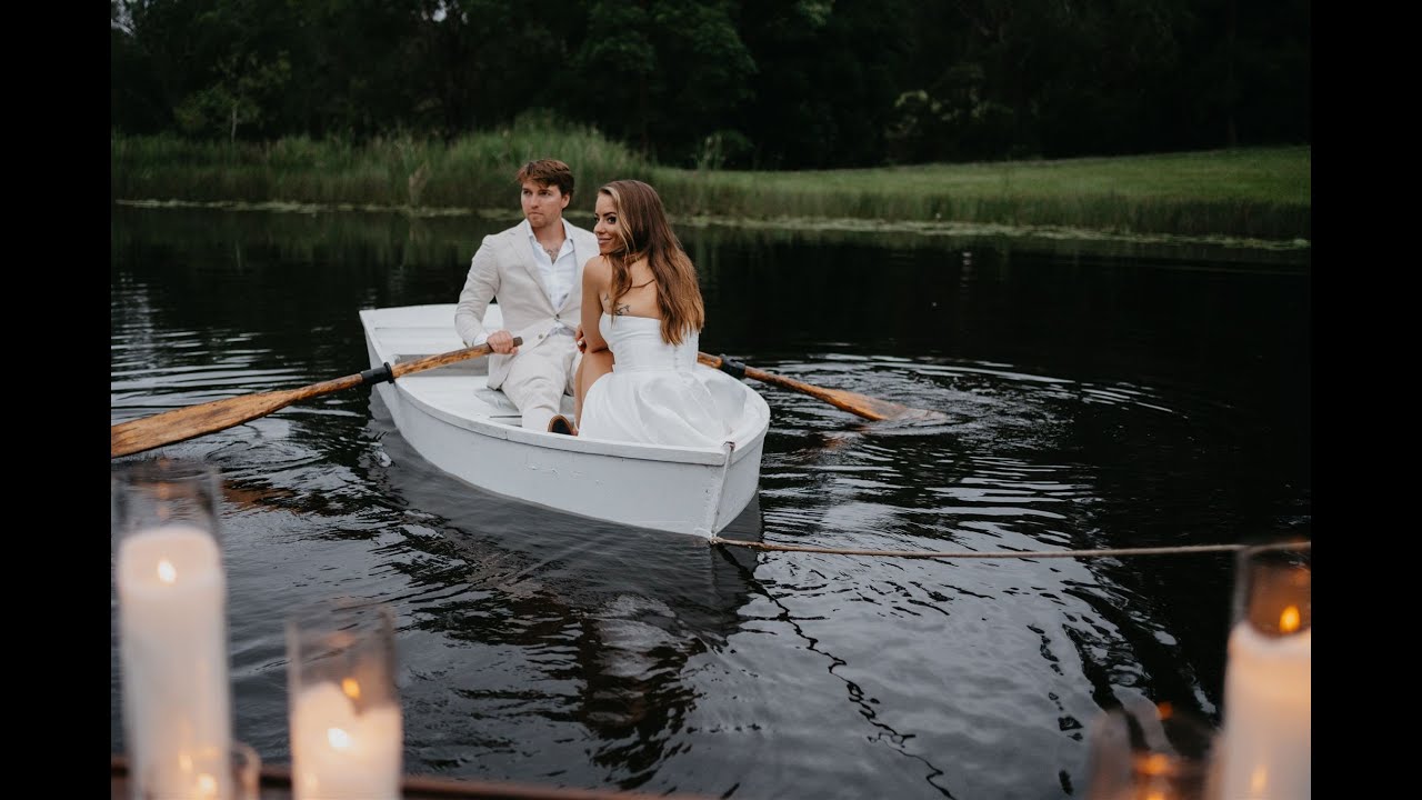 Kristen + Jack's Gold Coast Farmhouse wedding videography