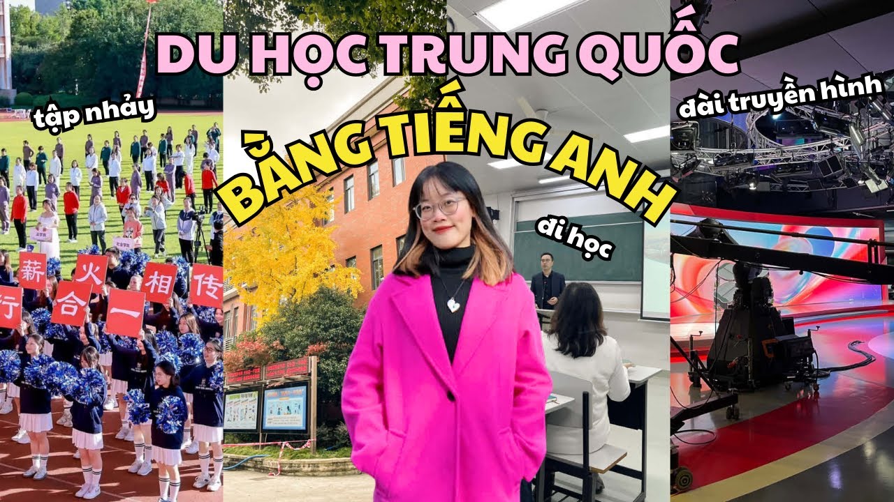 Du học Trung Quốc bằng tiếng Anh | Thạc sĩ ngành Truyền thông ở Thượng Hải học gì? 📚📖