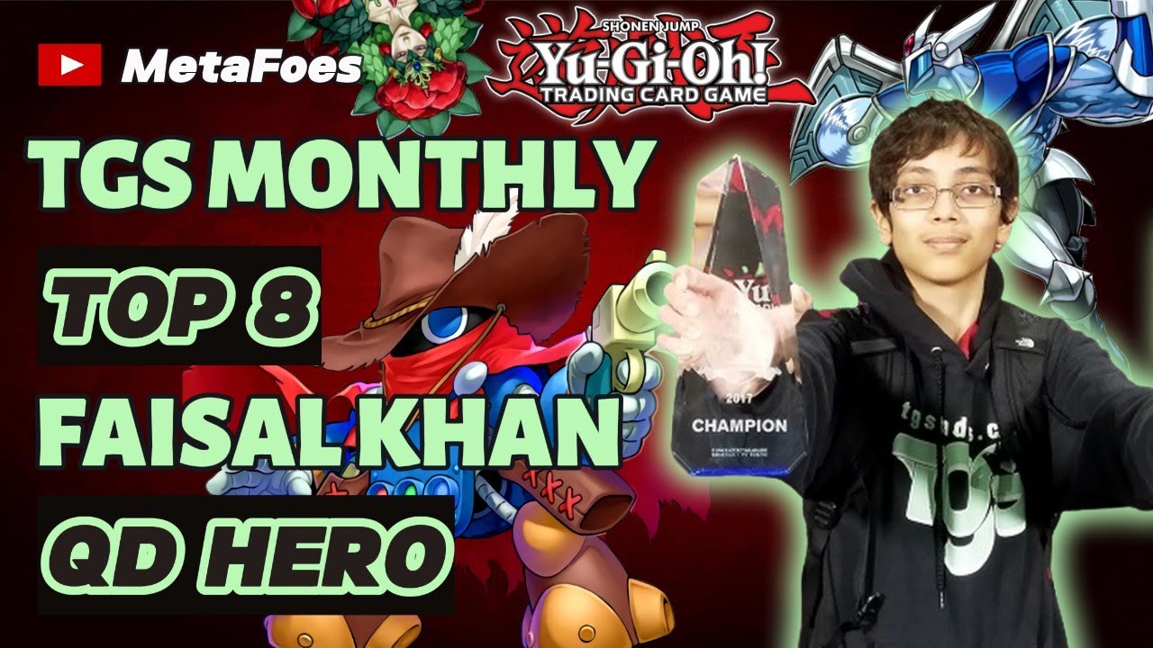 ТОП-8 (80 игроков) TGS Edison Monthly *QuickDraw Hero* Профиль колоды FEAT: ЧЕМПИОН YCS Фейсал Хан