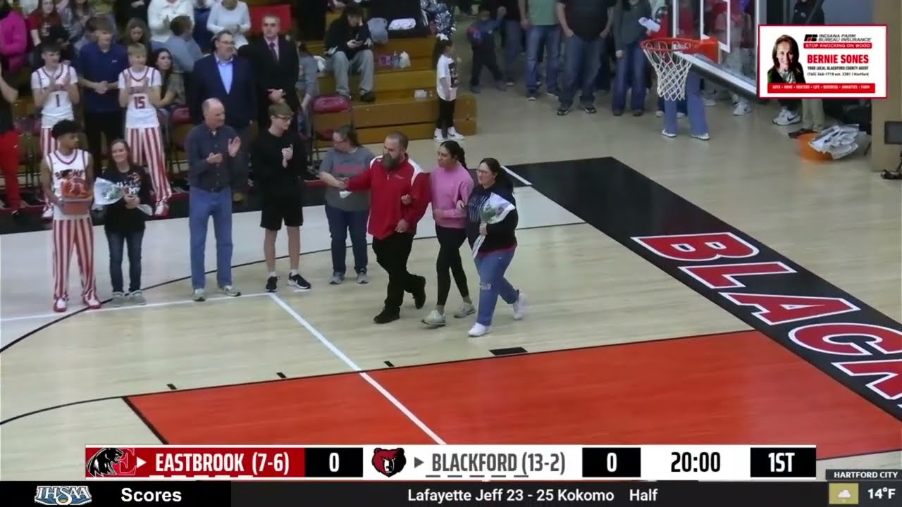 Boys Basketball: #10 (2A) Blackford (13-2) vs. Eastbrook (7-6)  -  Friday 1/30/26