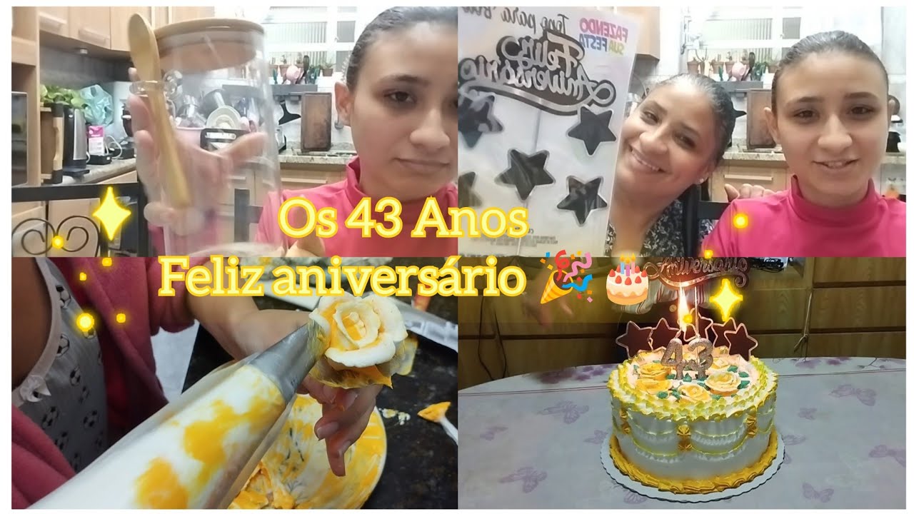 Comprinhas para o bolo 🎂+Fizemos o bolo dela+Ensinando a fazer as rosas