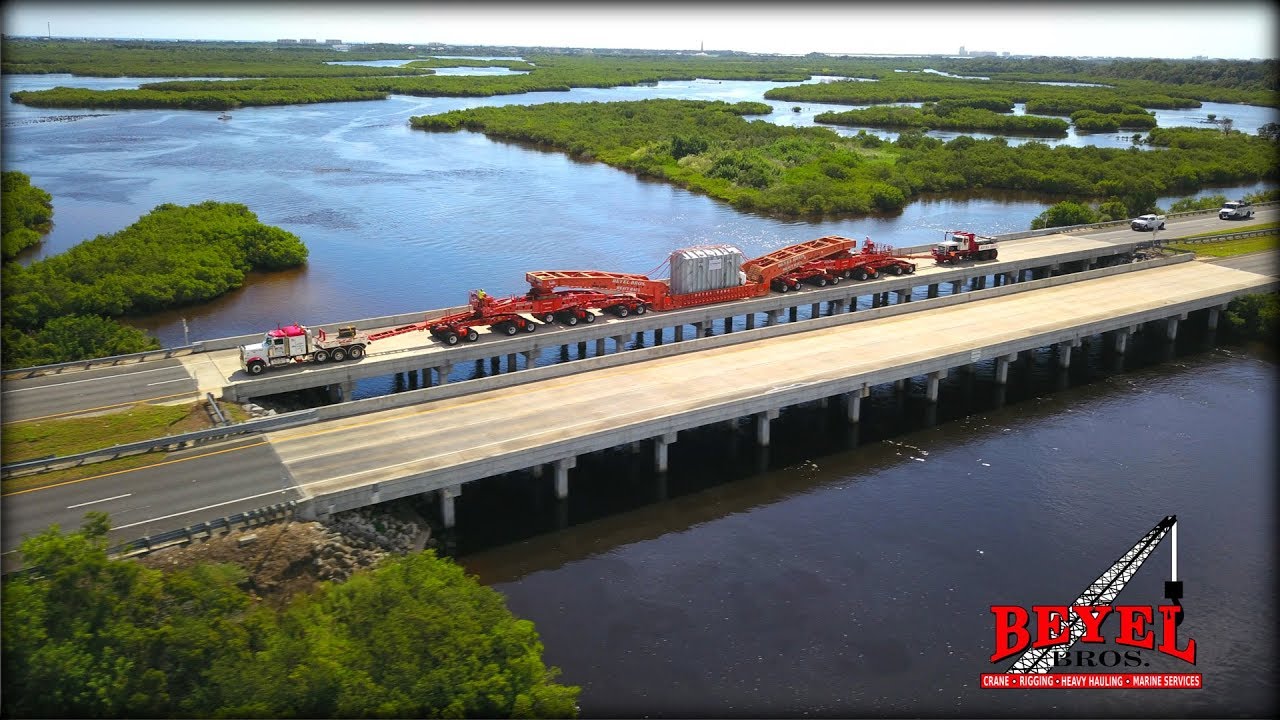 685,000 lbs on the Move - Beyel Brothers Crane & Rigging