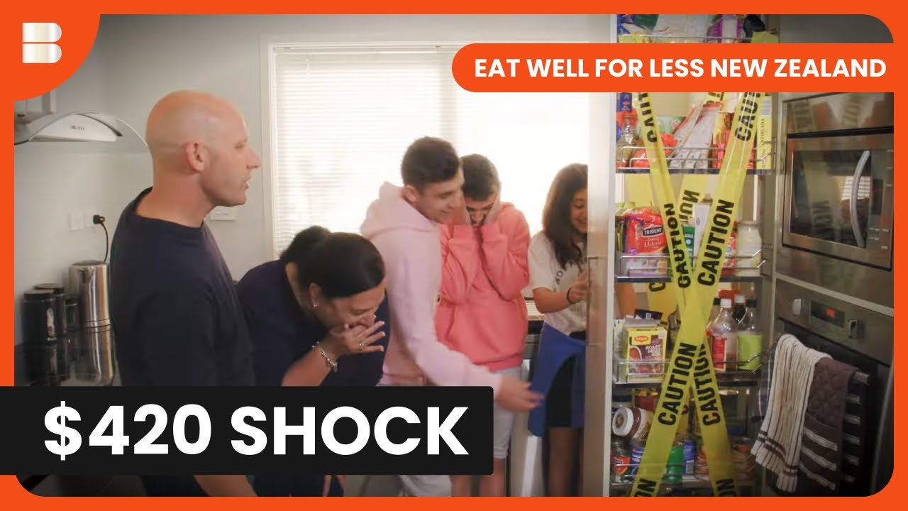 Single Mom Feeds 5 on Budget Gets Expert Help | Eat Well For Less New Zealand