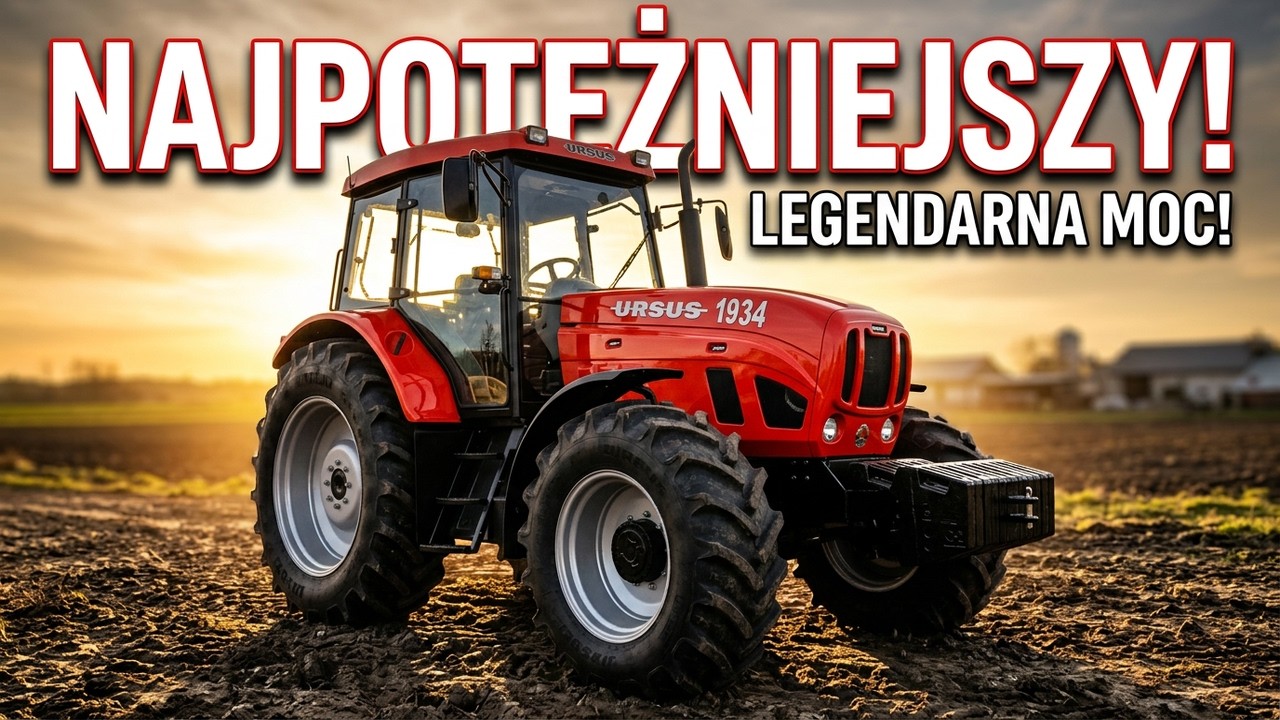 Ursus 1934 &ndash; Najpotężniejszy Ursus w historii🚜