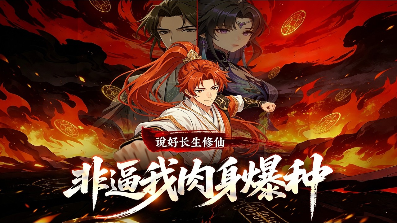 【全網首發🔥】說好長生修仙，非逼我肉身爆種？丨從雜役到肉身天花板！他只想刷根骨圓劍仙夢，卻被系統逼成肉身莽夫，憑無敵體質一路爆種，手撕邪修、硬撼元婴，最終成為無人能敵的肉身巔峰！#動漫#漫劇 #系统