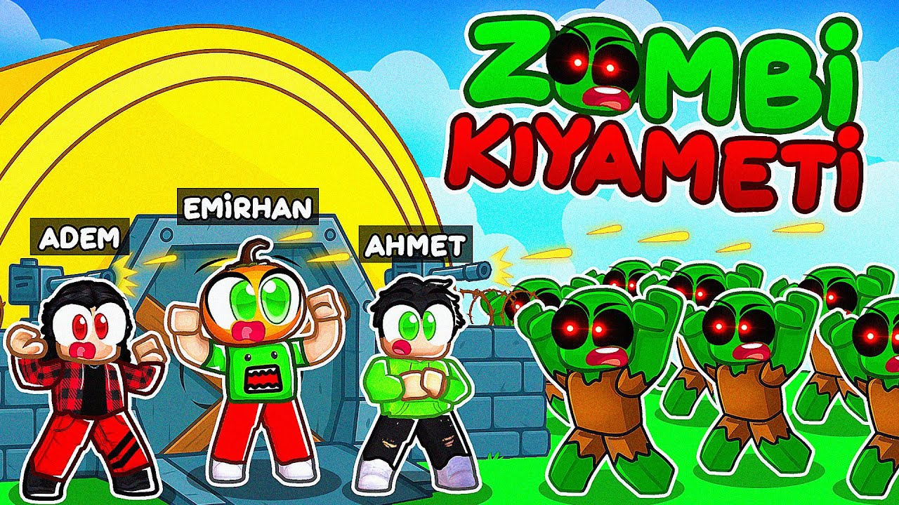 Kendi ZOMBİ ÜSSÜMÜ Kurup Arkadaşlarımı Trolledim! 🧟 | Roblox