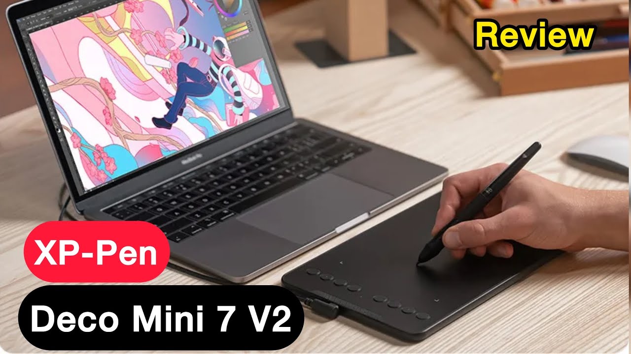 XP-Pen Deco Mini 7 V2 Pen Tablet ₹3499