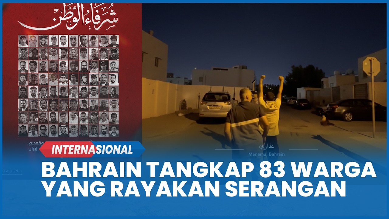 Bahrain Tangkap 83 Warga yang Unggah dan Rayakan Serangan Iran di Media Sosial