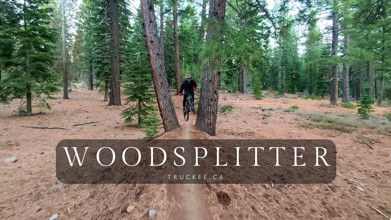 WoodSplitter — прыжковый триал на горном велосипеде в Траки, Калифорния!