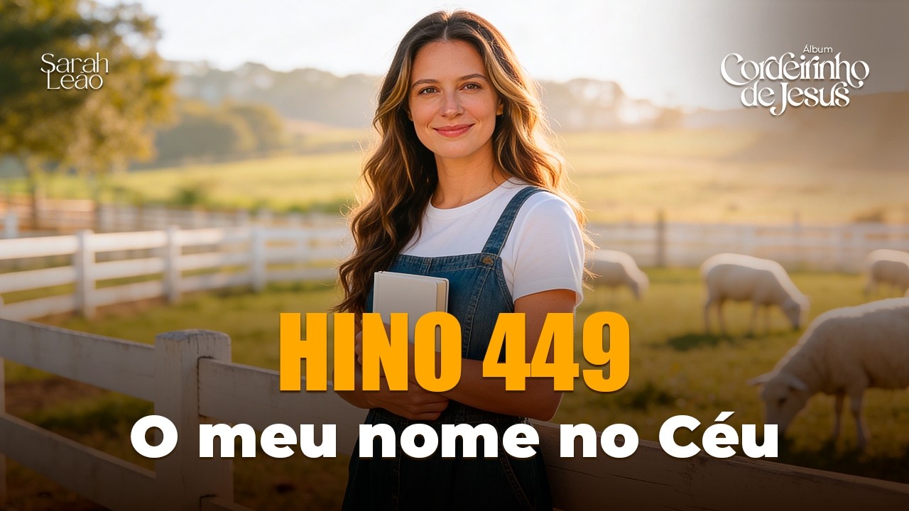 Hino 449 - O meu nome no céu escreveste, Senhor | CCB | Hinos de Jovens e Menores | Cantado
