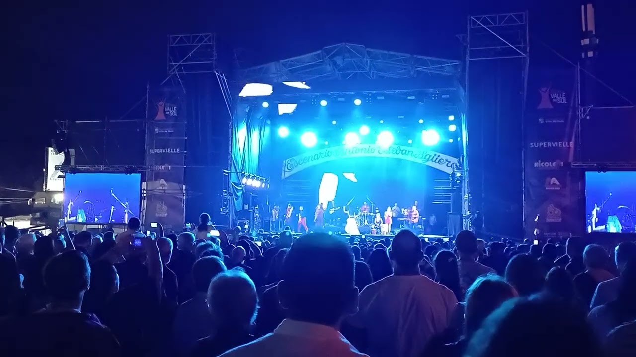 La Delio Valdez en el Festival Valle del Sol Villa de Merlo Video 2
