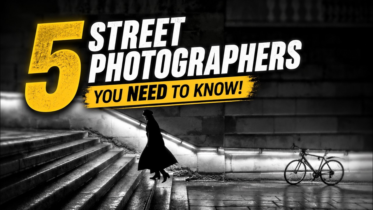 5 уличных фотографов, которых вам ОБЯЗАТЕЛЬНО нужно знать!