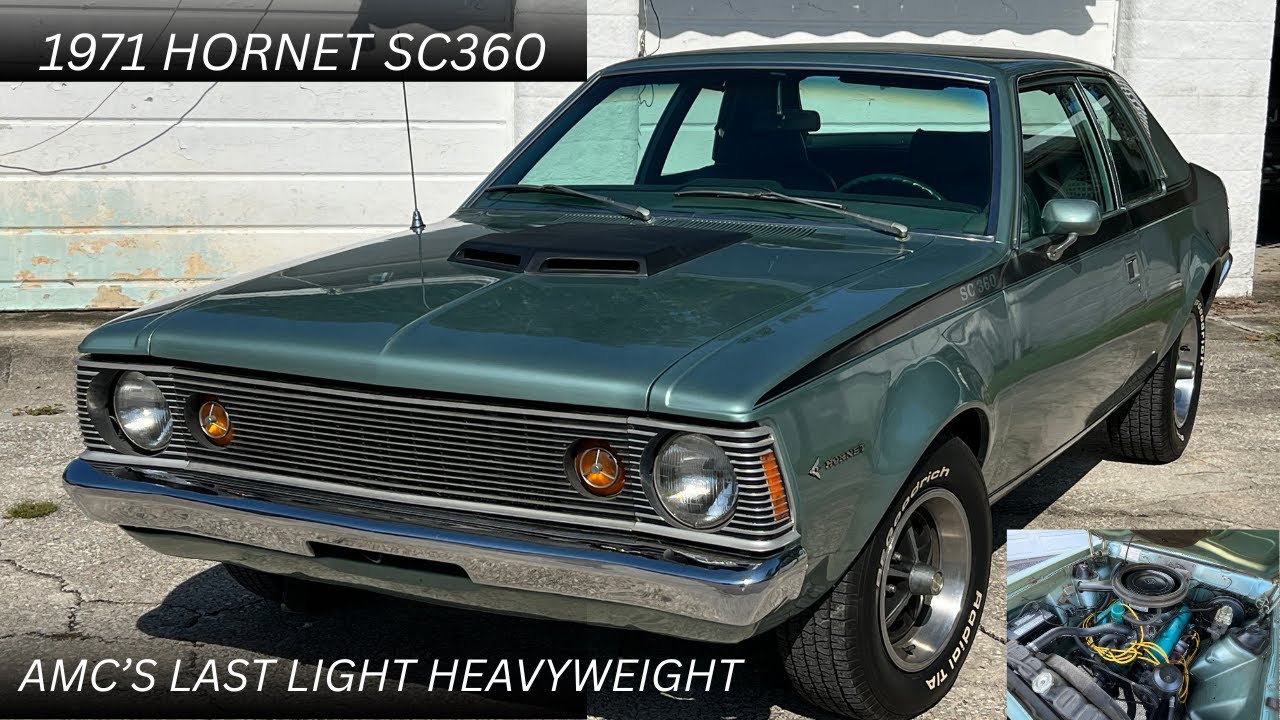 AMC Hornet SC360 '71: последний компактный маслкар от AMC