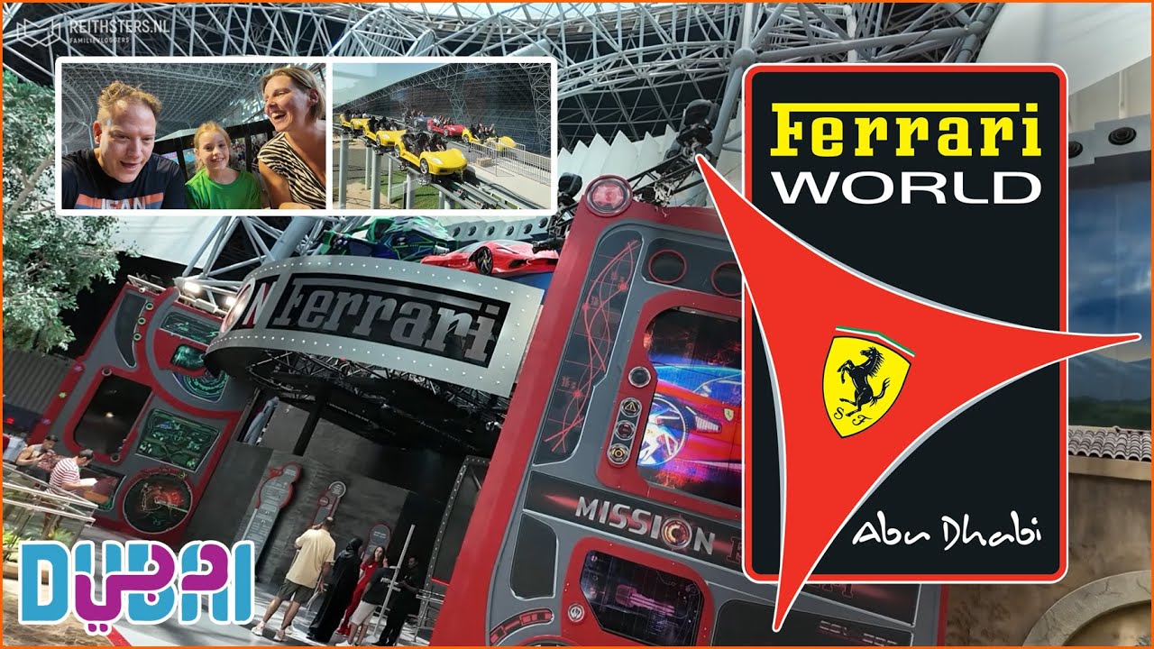 WE BEZOEKEN FERRARI WORLD IN ABU DHABI! 🏎️ - VLOG #601