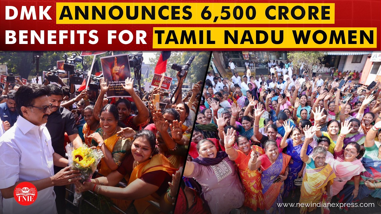 TN CM Stalin announces Rs 6.5K crore massive financial benefits for women ahead of assembly polls