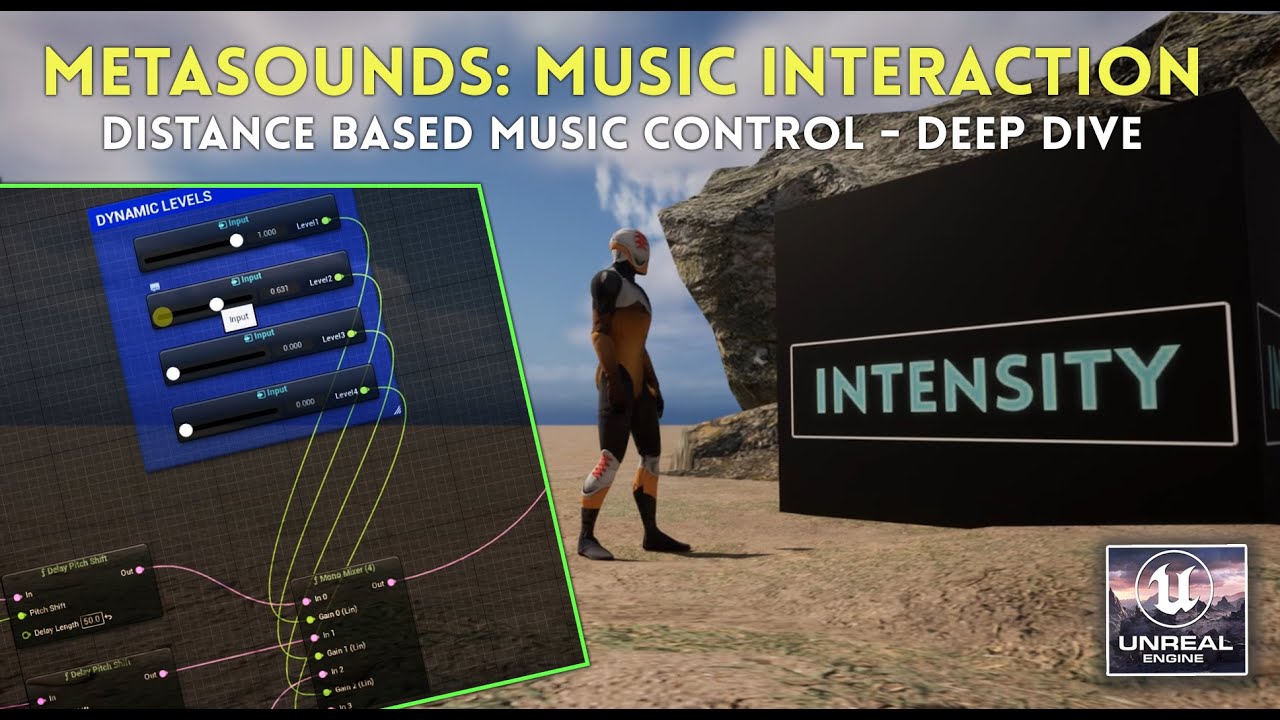 Metasounds 5.2: Distance Based Dynamic Music Interaction: Deep-Dive