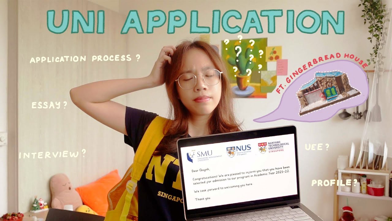 how i got into universities in singapore (ntu, nus, smu) 🎓 - process, essay, interview, my grades...