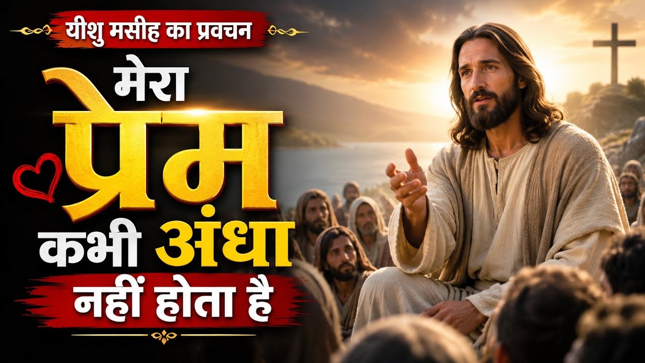 यीशु मसीह का प्रवचन | मेरा प्रेम कभी अंधा नहीं होता है सब्सक्राइब करें