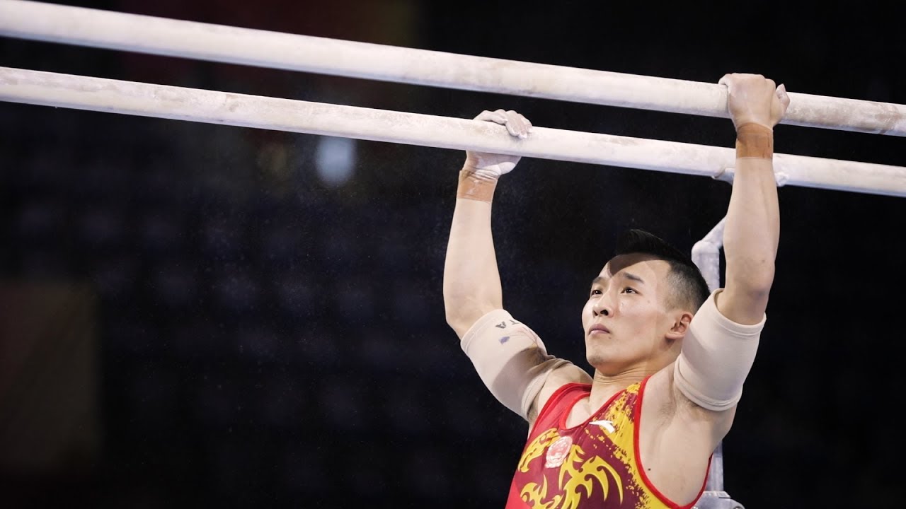Xiao Ruoteng (CHN) PB - 2019 Worlds Stuttgart - Podium Training