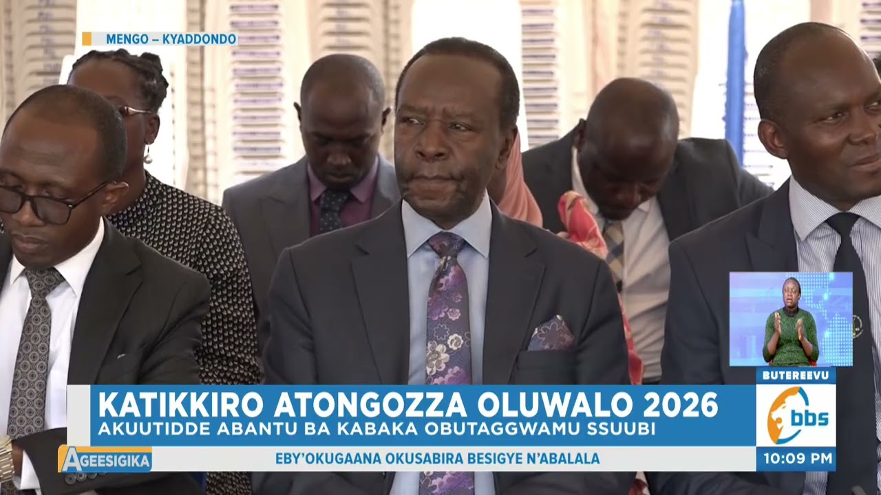Katikkiro Atongozza Oluwalo 2026, Akuutidde Abantu ba Kabaka Obutaggwamu Ssuubi