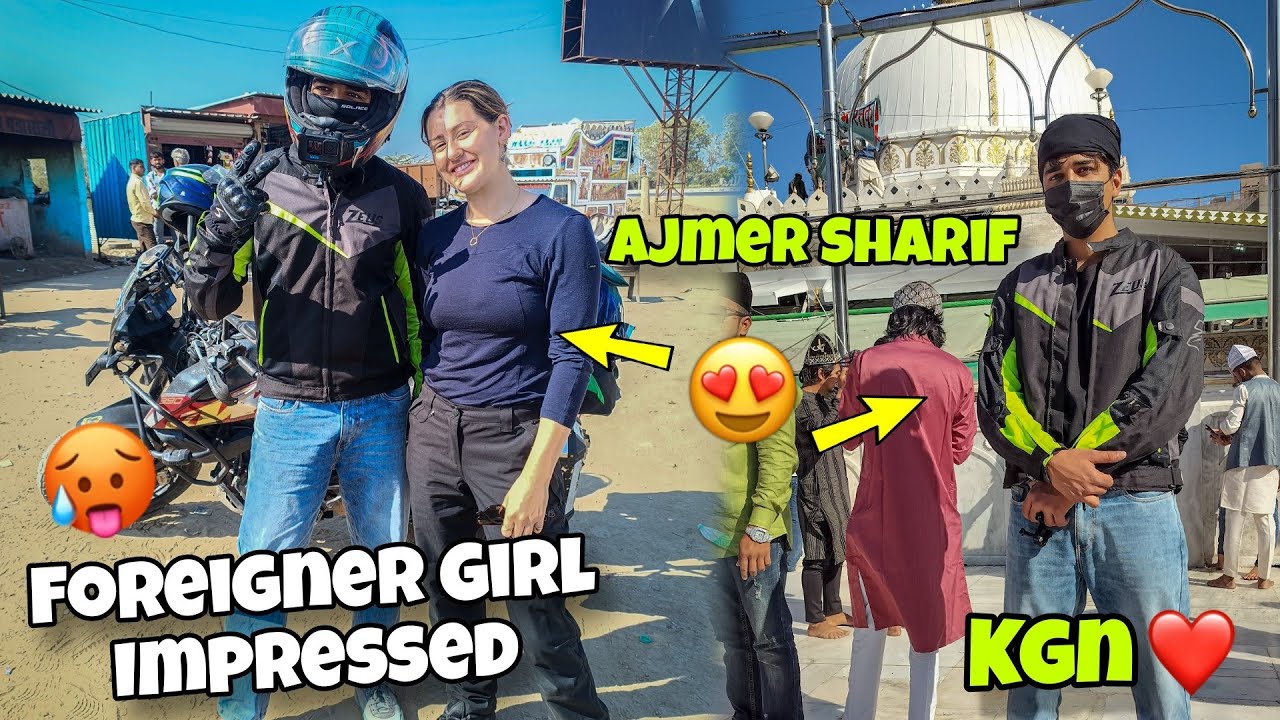 Ajmer Sharif Ride 😍 | First Time Riding With my Mom ❤️ | Foreigner Impress hogyi 😁