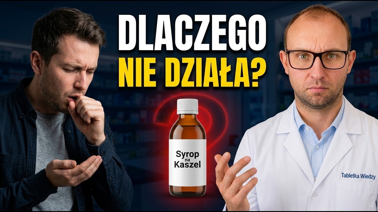 Ten syrop na kaszel nie zawsze działa. Sprawdź kiedy