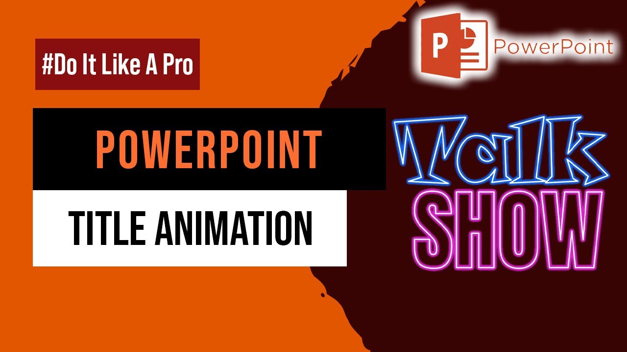 PowerPoint Title Animation | This is Best PowerPoint Title Animation