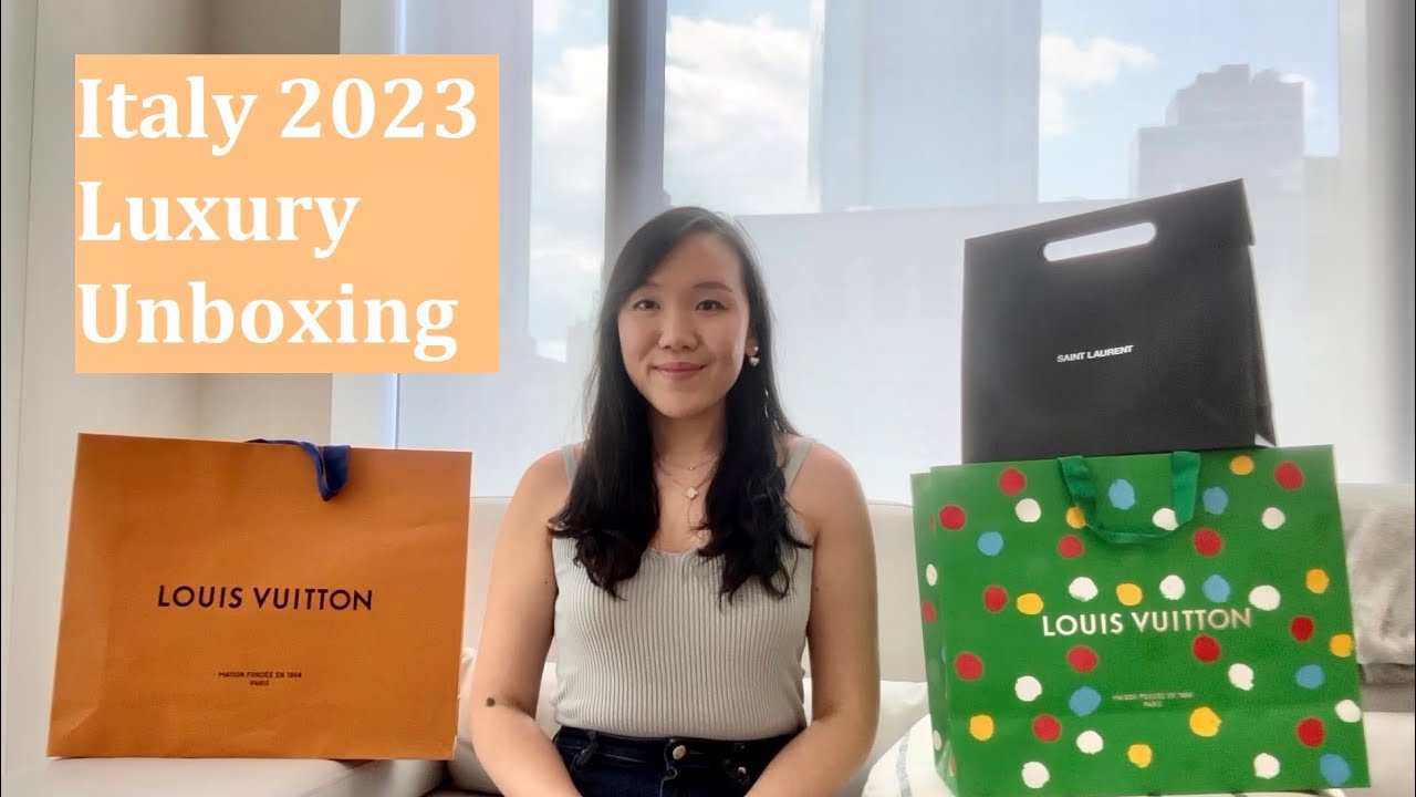 Summer 2023 Italy Luxury Unboxing