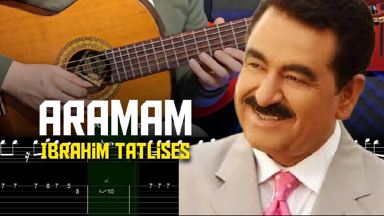 İbrahim Tatlıses   Aramam ( guitar tutorial)