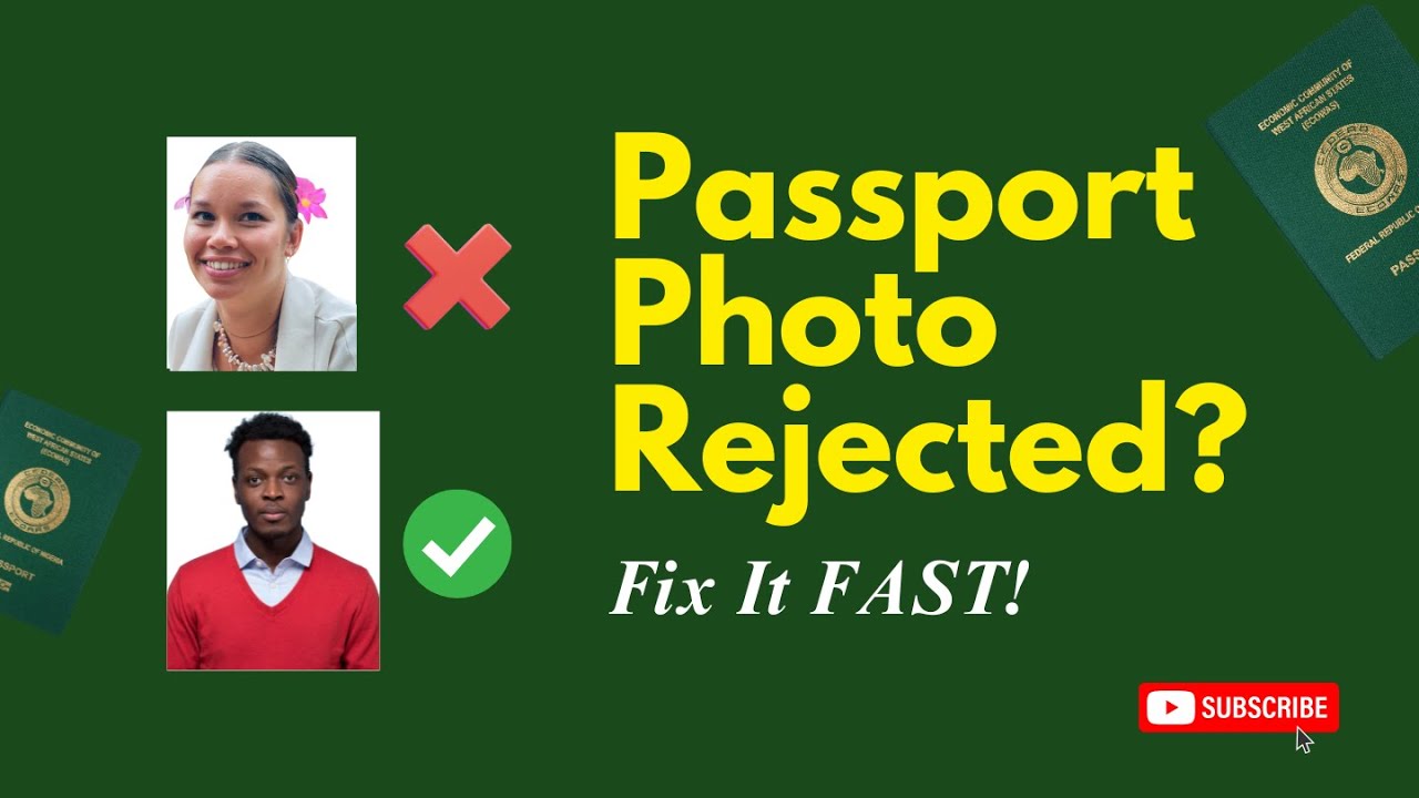 Why Your Nigerian Passport Photo Keeps Getting Rejected (And How I Fixed It) #nigerianpassport