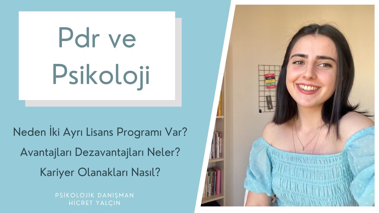 PDR mi Psikoloji mi? (Klinik Psikoloji, Pedagojik Formasyon Güncel Bilgiler)