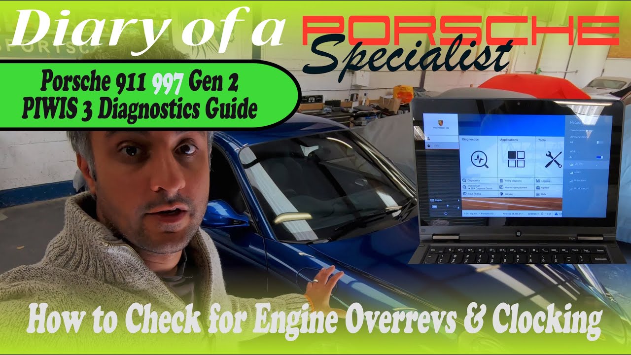 How to Check Engine Overrevs & Clocking Porsche 911 997 Gen 2 - Ep 30 Diary of a Porsche Specialist