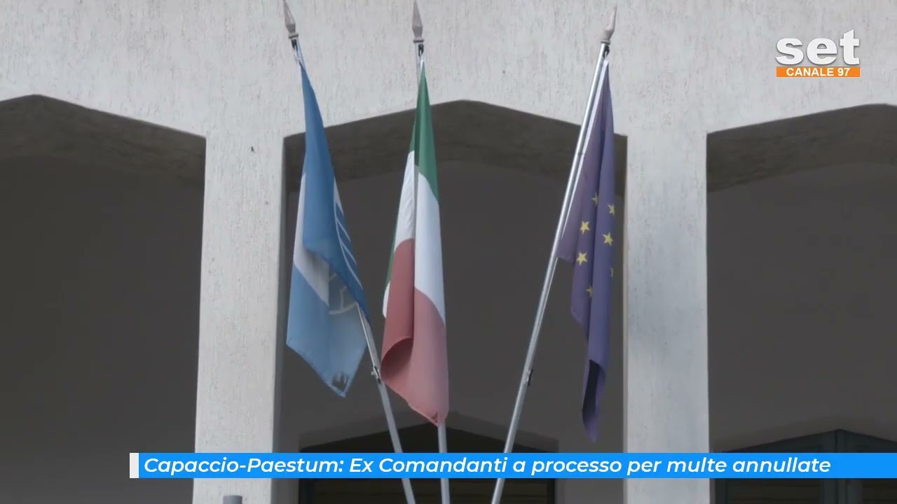 Capaccio-Paestum: Ex Comandanti a processo per multe annullate