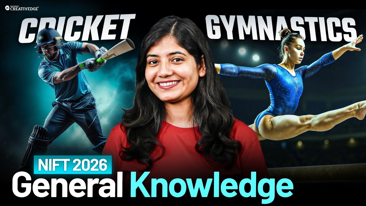NIFT 2026 GK 🔥 | Sports GK: Cricket & Gymnastics | Most Repeated Questions