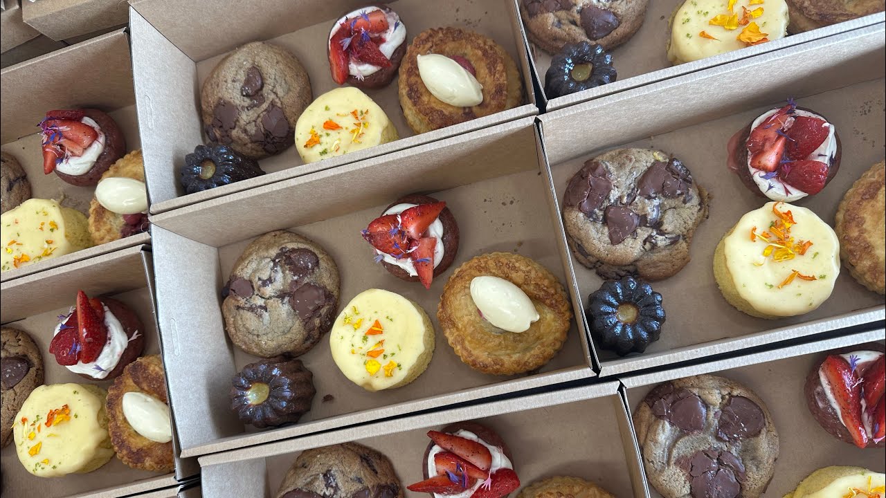 Make over 600 pastries with me!!