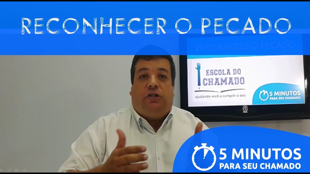 Reconhecer o Pecado - Ensinos Bíblicos - Aula 26 - Prof. Robert Amorim