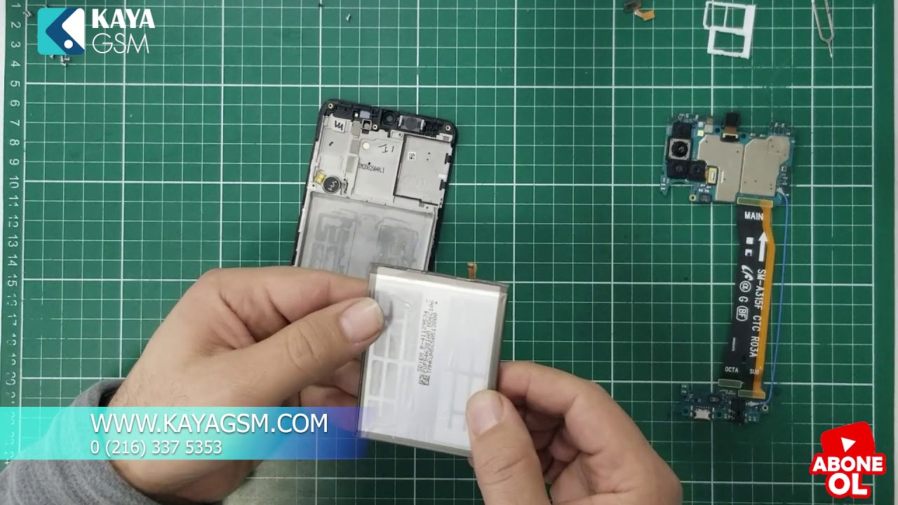 KADIK&Ouml;Y - SASMSUNG A31 EKRAN DEĞİŞİMİ NASIL YAPILIR - KAYA GSM