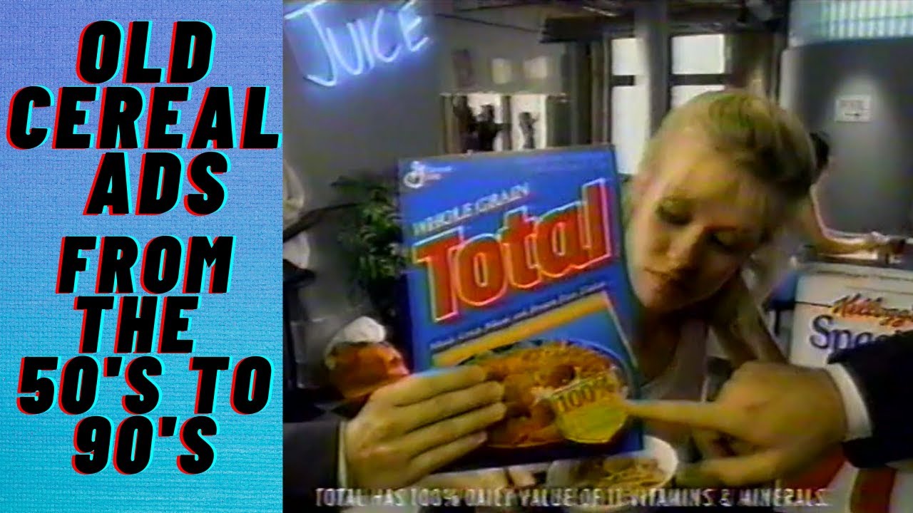 Various Old Commercials for Different Breakfast Cereals | Vintage Ads | Retro TV