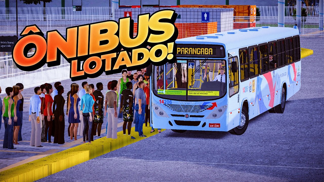 ÔNIBUS DE FORTALEZA LOTADO NO PRIMEIRO HORÁRIO DO DIA!!! PROTON BUS SIMULATOR - LOGITECH DRIVING GT