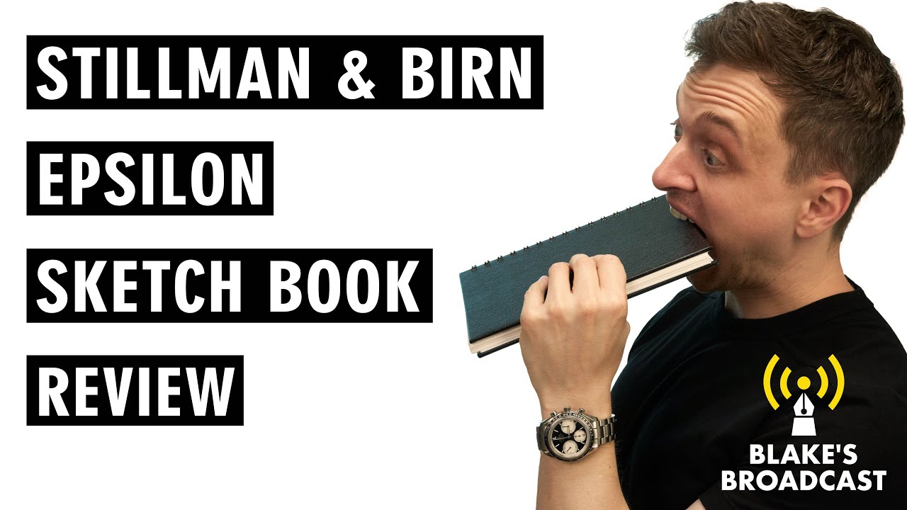 Stillman & Birn Epsilon Wirebound Sketchbook Review 4K