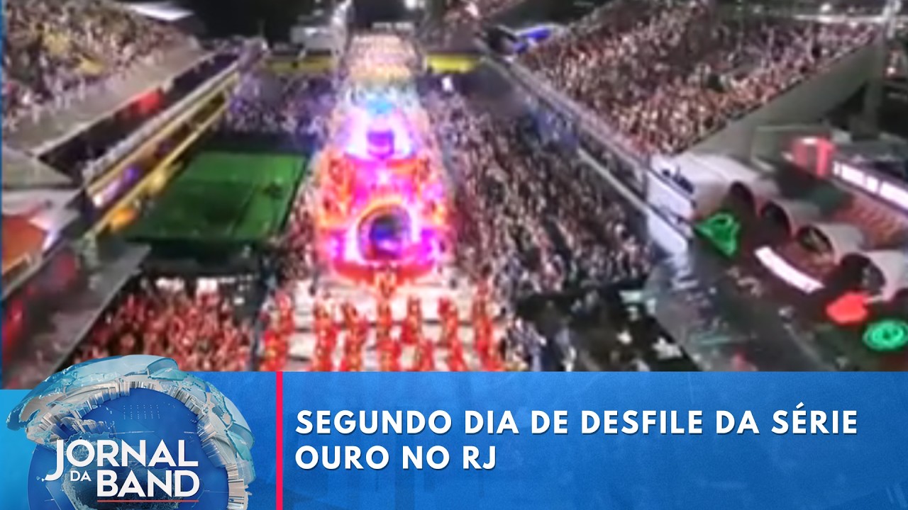 RJ: Segundo dia de desfile da S&eacute;rie Ouro | Jornal da Band