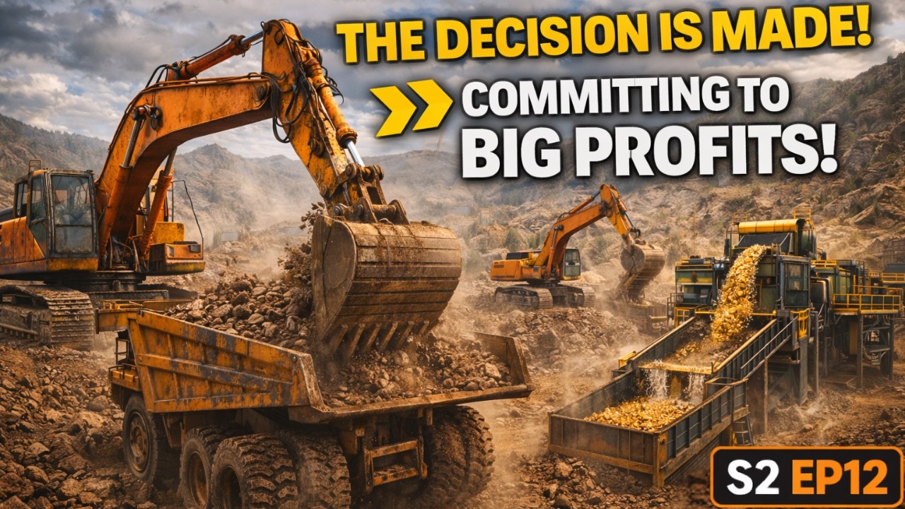 Gold Mining Simulator &ndash; S2 EP12: The Decision Is Made! Committing the Orange Beast to BIG Profits!