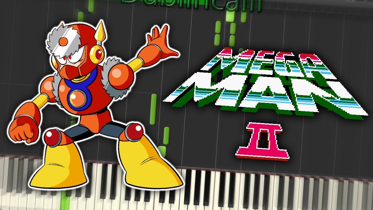 Megaman 2 Metal Man Theme Piano Tutorial Synthesia