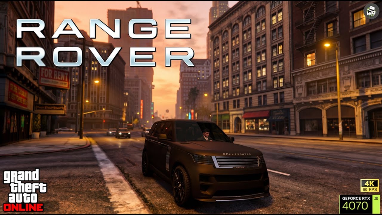 RTX 4070 | GTA Online Ultra HD Gameplay part 9 🚗✨ | Gallivanter Baller ST-D (Black Matte)